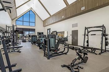 Spacious gym